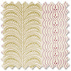 Land & Shore Fintra Stripe, Multi - Twist&Fit Roman Blind